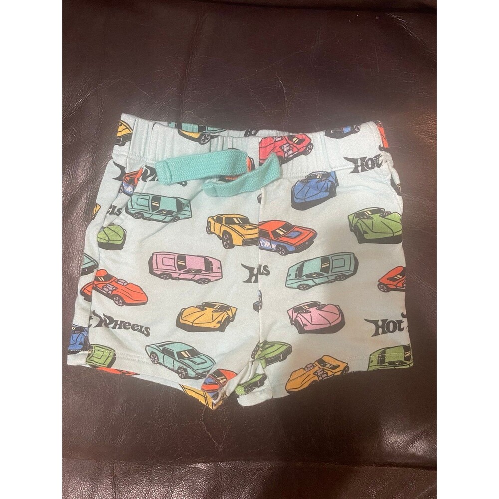 Posh Peanut x Hot Wheels Shorts 3-6M